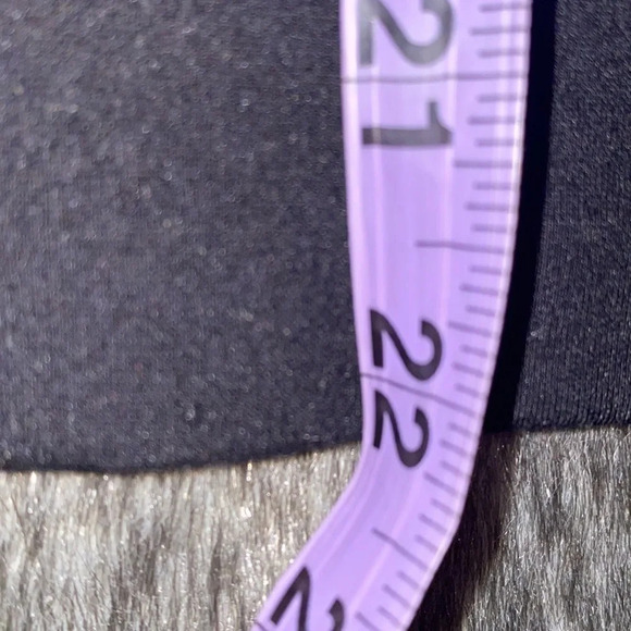 Philosophy black high waisted gold tone zipper detail midi skirt Sz 8 - Picture 8 of 10